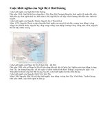 Các cuộc khởi nghĩa của nông dân nô tì chống lại nhà Trần vào nửa sau thế kỉ XIV