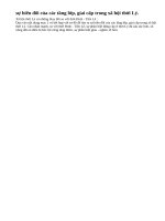 Xã hội thời Lý có những thay đổi như thế nào so với thời Đinh - Tiền Lê ?