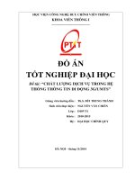 Chất lượng dịch vụ trong hệ thống thông tin di động 3g UMTS