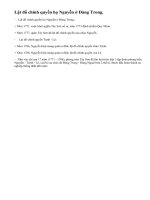 Đánh giá công lao của phong trào Tây Sơn trong việc thống nhất đất nước.