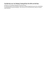 Theo em, sự thất bại của An Dương Vương để lại cho đời sau bài học gì ?