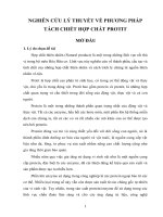 NGHIÊN cứu lý THUYẾT về PHƯƠNG PHÁP TÁCH CHIẾT hợp CHẤT PROTIT