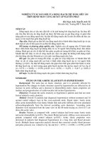nghiên cứu sự đàn hồi của động mạch chủ bằng siêu âm trên bệnh nhân tăng huyết áp nguyên phát 