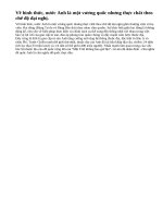 Hãy nêu những nét lớn về tình hình chính trị nước Anh cuối thế kỉ XIX - đầu thế kỉ XX.