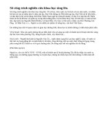 Hãy nêu những thành tựu về khoa học - kĩ thuật trong các thế kỉ XVI-XVIII.