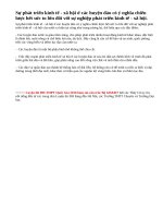 Tại sao nói: Sự phát triển kinh tế - xã hội ở các huyện đảo có ý nghĩa chiến lược hết sức to lớn đối với sự nghiệp phát triển kinh tế - xã hội của nước ta hiện tại cũng như trong tương lai?