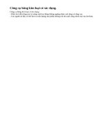 Công cụ bằng kim loại đã có tác dụng như thế nào ?