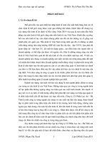Hoàn thiện các chỉ tiêu phân tích báo cáo tại công ty cổ phần lạc an   hà tĩnh