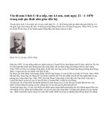 Hoạt động bước đầu của V.I Lê-nin trong phong trào công nhân Nga