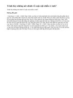 Câu hỏi 1 - (Mục II Bài học 1 - SGK Trang 6) Lịch sử 8