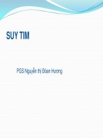 Bài giảng bệnh lý suy tim 
