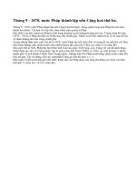 Trình bày nét nổi bật về tình hình chính trị Pháp thời kì này.