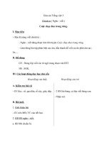 Giáo án tiếng việt 3 tuần 28 bài chính tả   nghe   viết cuộc chạy đua trong rừng, phân biệt ln, dấu hỏi dấu ngã 