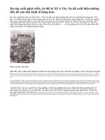 Sự xuất hiện các thành thị trung đại