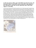 Khởi nghĩa Lý Bí. Nước Vạn Xuân thành lập