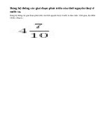 Em hãy lập bảng hệ thống các giai đoạn phát triển của thời nguyên thuỷ ở nước ta theo mẫu : thời gian, địa điểm chính, công cụ.