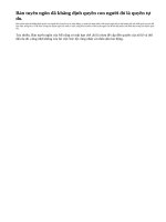 Tuyên ngôn Độc lập năm 1776 có những điểm tiến bộ và hạn chế gì ?