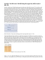 Diễn biến chiến tranh và sự thành lập Hợp chúng quốc Mĩ