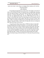 Báo cáo tốt nghiệp thực tập tại công ty TNHH xây dựng và công nghệ phương đông