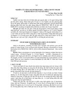 nghiên cứu nồng độ interleukin 1 be6ta huyết thanh ở bệnh nhân gút nguyên phát 