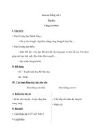 Giáo án tiếng việt 3 tuần 28 bài tập đọc   cùng vui chơi 