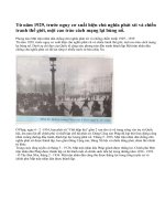 Phong trào Mặt trận dân chủ chống chủ nghĩa phát xít và chống chiến tranh năm 1929 - 1933