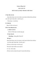 Giáo án tiếng việt 3 tuần 28 bài tập làm văn   kể lại 1 trận thi đấu thể thao  viết lại một tin thể thao trên báo, đài 