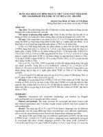 bước đầu khảo sát hình thái và chức năng thất trái bằng siêu âm doppler tim ở phụ nữ có thừa cân béo phì 