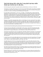 Sử 10 : Văn hoá Trung Quốc thời phong kiến