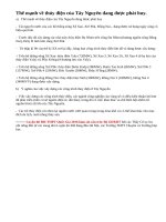 Hãy chứng minh rằng thế mạnh về thủy điện của Tây Nguyên đang được phát huy và điều này sẽ là động lực cho sự phát triển kinh tế - xã hội của vùng.