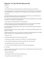 Hãy phân tích những thuận lợi và khó khăn trong phát triển kinh tế ở Duyên hải Nam Trung Bộ.