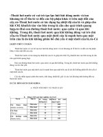 Lý thuyết Thoát hơi nước