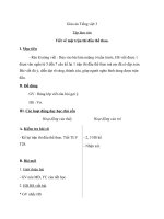 Giáo án tiếng việt 3 tuần 29 bài tập làm văn   viết về một trận thi đấu thể thao 