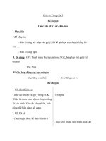 Giáo án tiếng việt 3 tuần 30 bài kể chuyện   gặp gỡ ở lúc xăm bua 