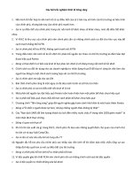 Trắc nghiệm Kinh Tế Công Cộng