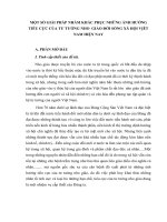 MỘT SỐ GIẢI PHÁP NHẰM KHẮC PHỤC NHỮNG ẢNH HƯỞNG TIÊU CỰC CỦA TƯ TƯỞNG NHO GIÁO ĐỜI SỐNG XÃ HỘI VIỆT NAM HIỆN NAY