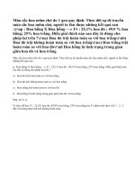 Bài 3, trang 22, SGK Sinh học lớp 9