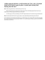 Bài 1, 2, trang 71, SGK Sinh học lớp 9