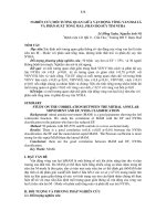 nghiên cứu mối tương quan giữa vận động vòng van hai lá và phân suất tống máu phân độ suy tim nyha 