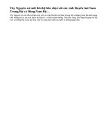 Vị trí địa lí và giới hạn lãnh thổ Tây Nguyên.