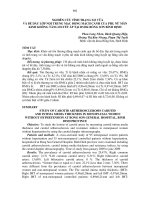 nghiên cứu tình trạng xơ vữa và bề dày lớp nội trung mạc động mạch cảnh của phụ nữ mãn kinh không tăng huyết áp tại bvđk bồng sơn bình định 