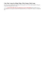 Hãy kể tên 13 tỉnh, thành phố (tương đương cấp tỉnh) ở Đồng bằng sông Cửu Long.