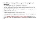 Vấn đề lương thực, thực phẩm trong vùng cần được giải quyết bằng cách nào? Khả năng giải quyết vấn đề này.