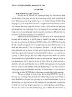 Tái cấu trúc hệ thống ngân hàng thương mại việt nam