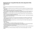 Câu 1 trang 99 sgk địa lí 9