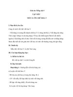 Giáo án tiếng việt 3 tuần 31 bài tập viết   ôn tập chữ hoa v 