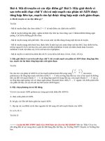 Bài 4, 5, 6 trang 10 sgk Sinh học 12