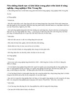 Bài 1 trang 89 sgk địa lí 9.