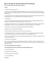 Bài 3, 4 trang 96 SGK Sinh 12