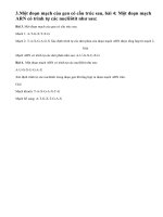 Bài 3,4, trang 53, SGK Sinh học lớp 9